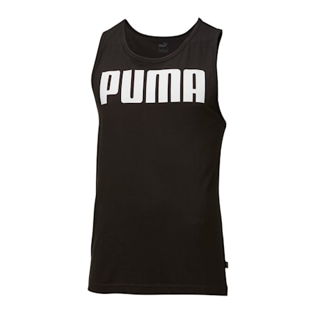 Essentials Tank Top Men, Puma Black, small-PHL