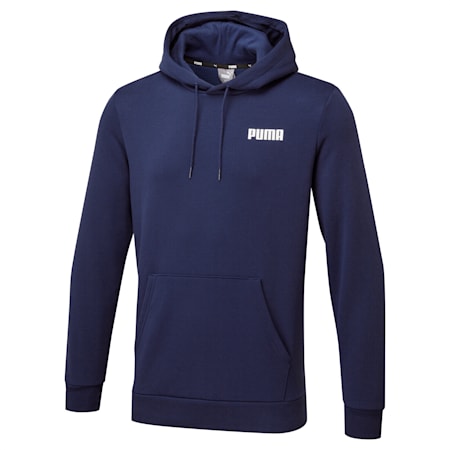 Essentials Full-Length Men's Hoodie, Peacoat, small-AUS