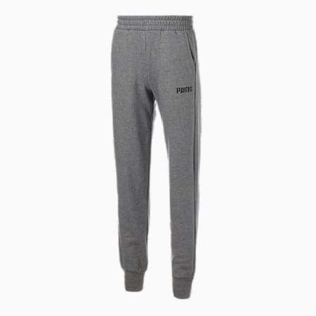 Essentials Fleece Pants Men, Medium Gray Heather, small-THA
