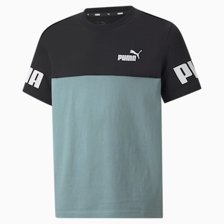 Power Boys Tee, Mineral Blue, small-AUS