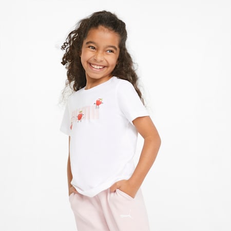 Fruitmates Kids' Tee, Puma White, small-PHL