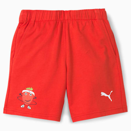 Fruitmates Kids' Shorts, High Risk Red, small-PHL