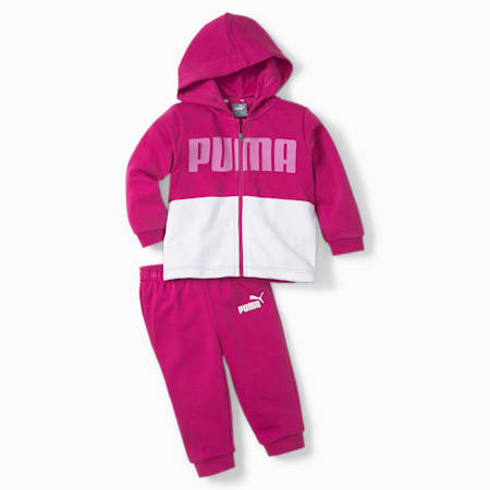Minicats Colour-Block Jogger Set - Infants 0-4 years, Festival Fuchsia, small-AUS