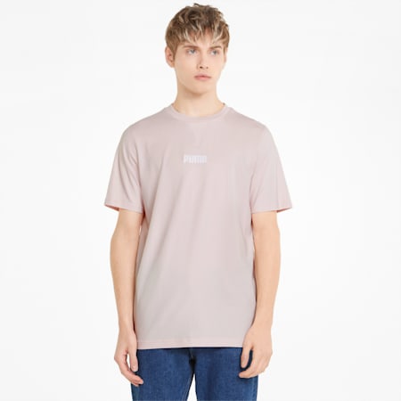 Modern Basics Tee Men, Chalk Pink, small-PHL