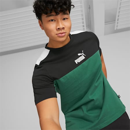 Essentials+ Block Men's Tee, Vine, small