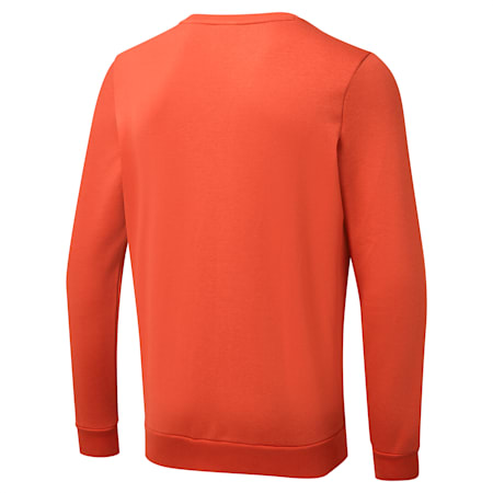 Essentials Crew Neck Full-Length Men's Sweatshirt, Paprika, small-GBR