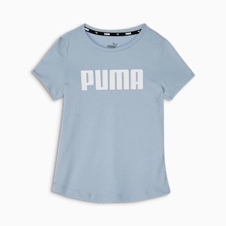 Essential Girl's T-Shirt, Blue Fog, small-AUS