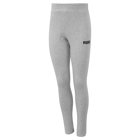 Essentials Youth Leggings, Light Gray Heather, small-SEA