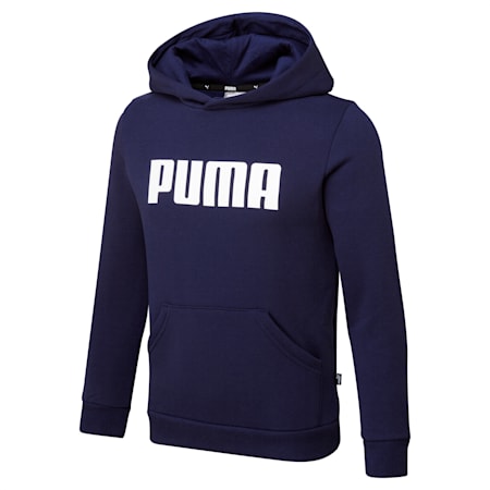 Essentials Youth Hoodie, Peacoat, small-AUS