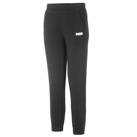 Essentials Boys' Sweatpants, Puma Black, small-THA