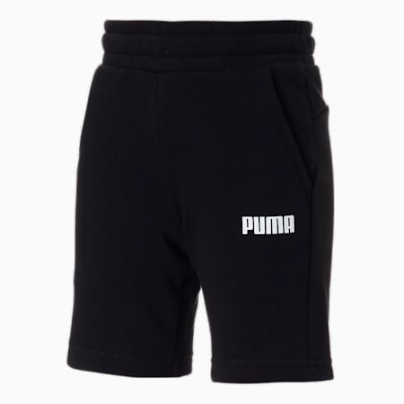 กางเกงขาสั้นเด็กโต Essentials Youth Sweat Shorts, Puma Black, small-THA