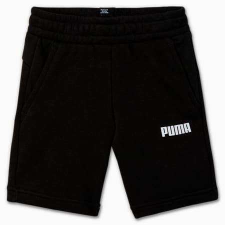 Essentials Boys Sweat Shorts, Puma Black, small-AUS