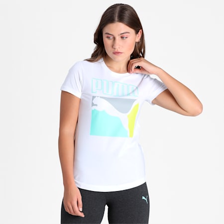 PUMA Graphic Men's T-Shirt, Puma White, small-IND