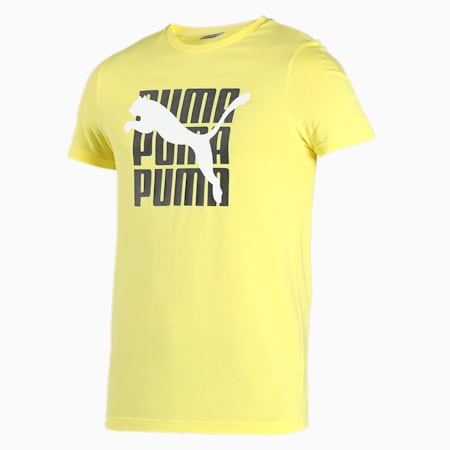 PUMA Graphic Men's T-Shirt, Celandine, small-IND