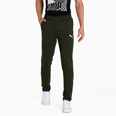 PUMA Graphic Men's Pants, Forest Night, small-IND