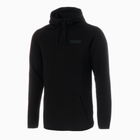 SPACER Hoodie Men, Puma Black, small-THA