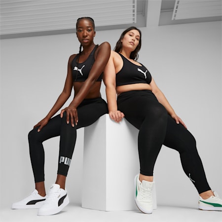 Essentials+ Metallic Women's Leggings | silver | PUMA