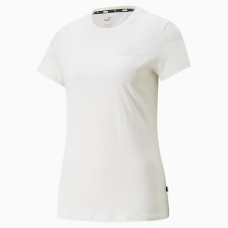 Essentials+ Embroidery Women's Tee, no color, small-AUS