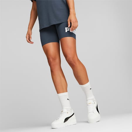 Short moulant à logo PUMA Essentials Femme, Dark Night, small