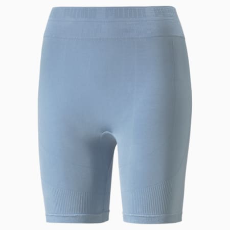 Krótkie damskie legginsy evoKNIT, Blue Wash, small