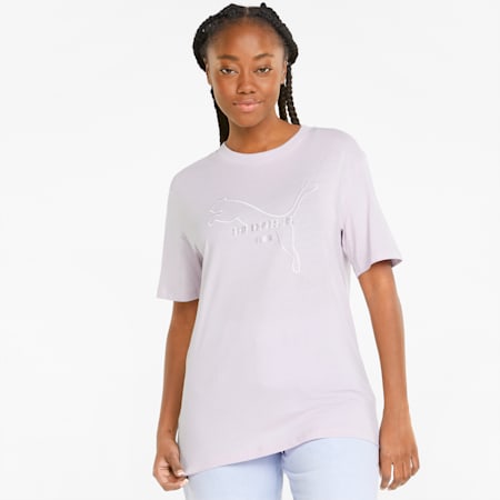 HER Graphic Women's Tee, Lavender Fog, small-PHL
