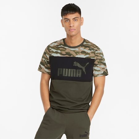 ESS+ Camo Men's Tee, Forest Night, small-PHL