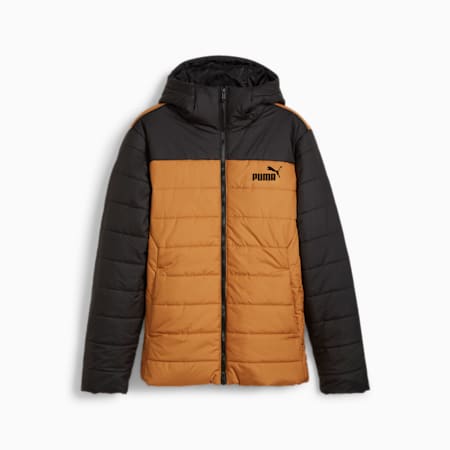 Essentials Padded Jacket Men, Caramel Latte, small