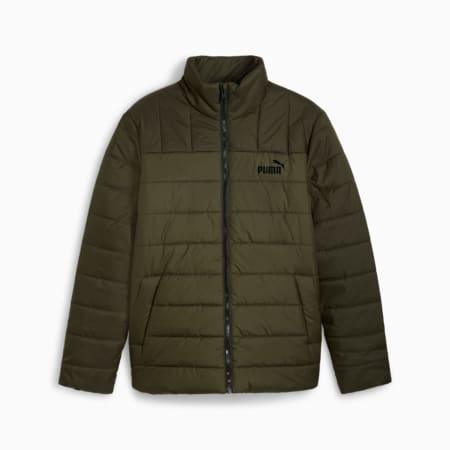 Essentials Men s Padded Jacket Puma Black PUMA Shoes PUMA