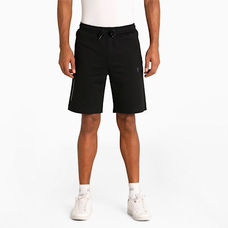 one8 Virat Kohli Logo Men's Shorts, Puma Black, small-IND