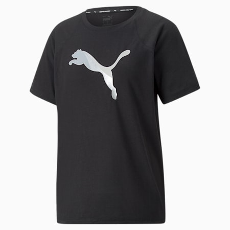 Evostripe T-Shirt für Damen, Puma Black, small
