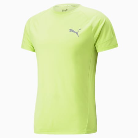 Evostripe Tee Men, Light Lime, small-DFA