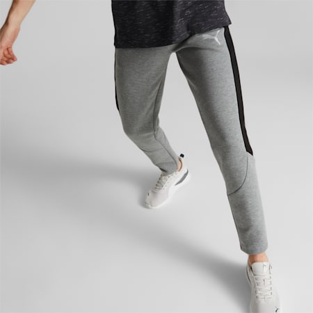 Pantalones para hombre Evostripe, Medium Gray Heather, small