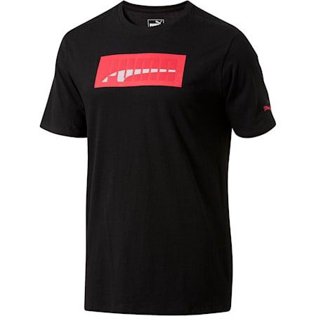 Puma box logo t shirt Clearance