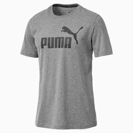 Essentials Short Sleeve Men's Tee, Medium Gray Heather, small-SEA