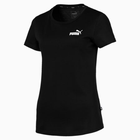 Essentials Women's Tee, Cotton Black, small-SEA