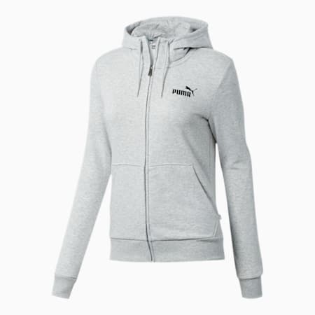 puma essential 400 down hooded jacket