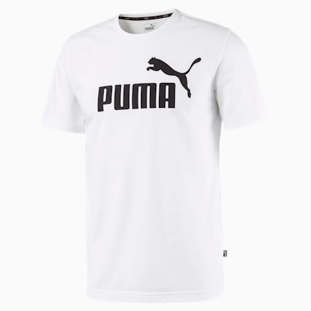 puma active logo heather tee