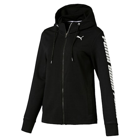 Modern Sports Hooded Jacket, Cotton Black, small-IND