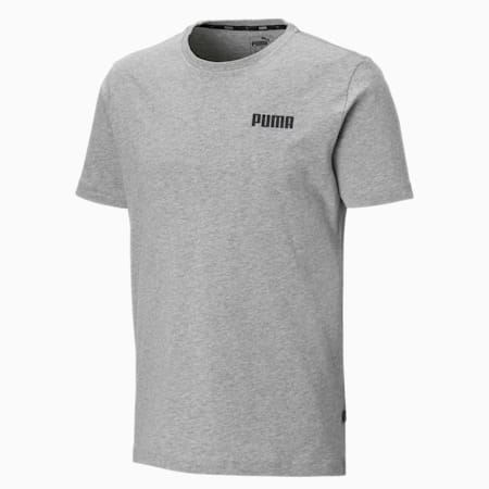 Essentials Small Logo Men's Tee, Medium Gray Heather, small-PHL