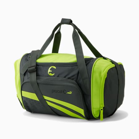 procat Duffel Bag, GREY/GREEN, small