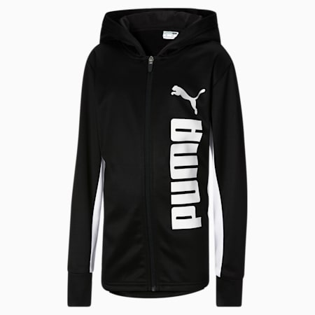 Fleece Zip-Up Hoodie JR | PUMA US