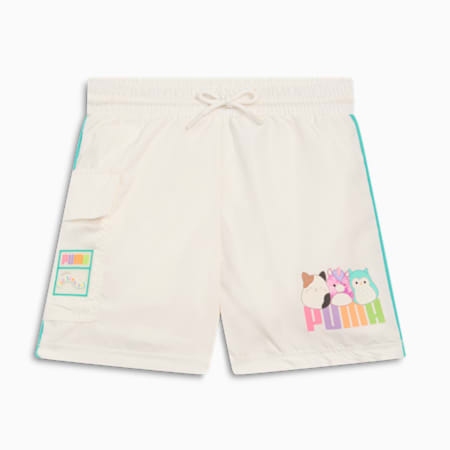 PUMA x SQUISHMALLOWS Toddlers' Cargo Shorts, WARM WHITE, small