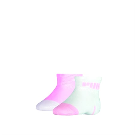 PUMA Babies' Mini Cats Lifestyle Socks (2 Pack), pink lady, small-SEA