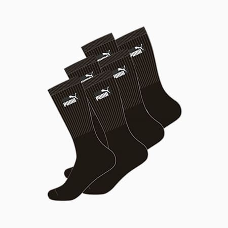 Sport Socks 6 Pack, black, small-AUS