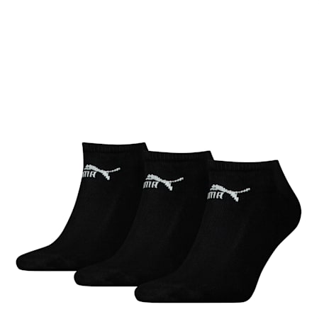 Sneaker Invisible Socks 3 Pack, black, small-AUS