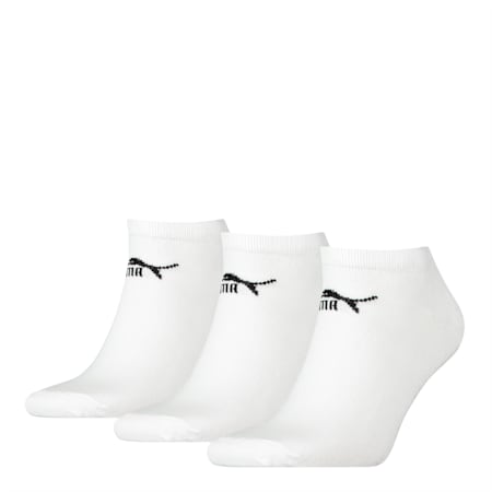 Sneaker Invisible Socks 3 Pack, white, small-AUS