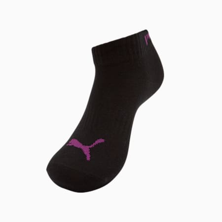 여성용 쿼터 화이트 3팩/Women's Quarter White 3 Pack, Black_Black cat, small-KOR