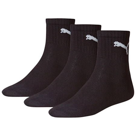 Puma black crew socks best sale