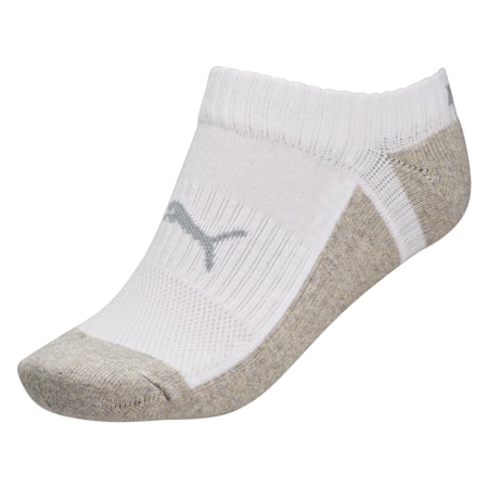 Puma Sneaker Multisport Kids' Socks 2P, white / grey, small-AUS