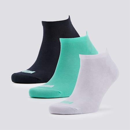 Basic Trainers Socks 3 Pack, white / black, small-SEA